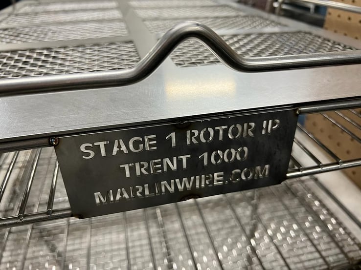 Using Metal Vane Baskets to Clean Aviation Blades